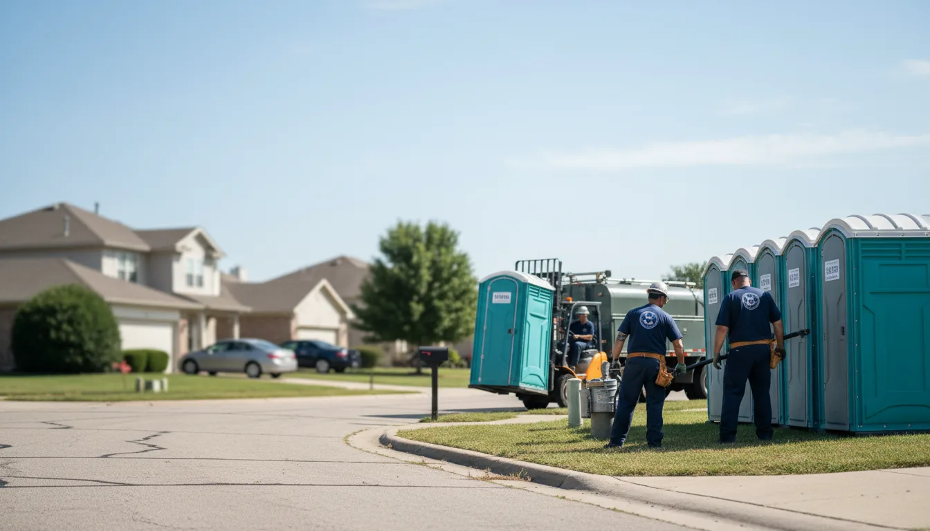 Porta Potty Rental in Ashville, OH near me